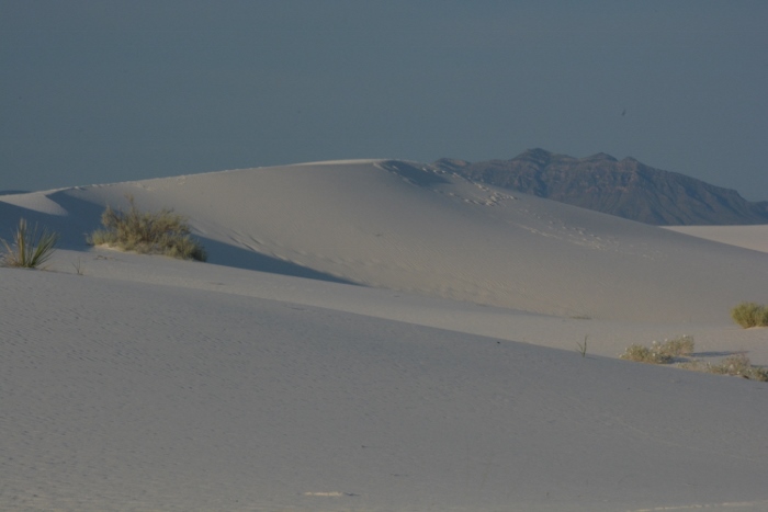 white sands dunes